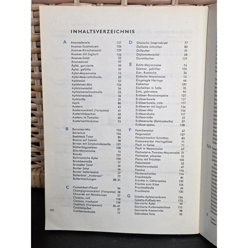 Vintage Dr. Oetker Rezeptbuch Die kalte Kuche Cookbook‎  1964